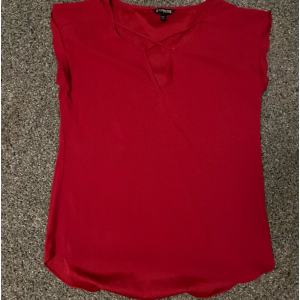 Red Express blouse❤️ - Picture 3 of 5